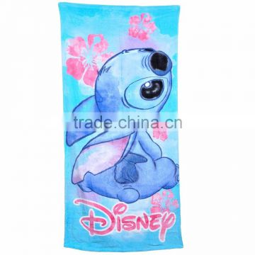 Wholesale custom print carton children beach towel