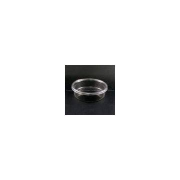 Plastic Food Container (Salad Box with Lid -600ml)