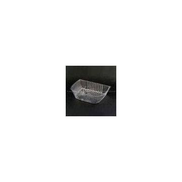 Plastic Food Container (Salad Square Bowl)