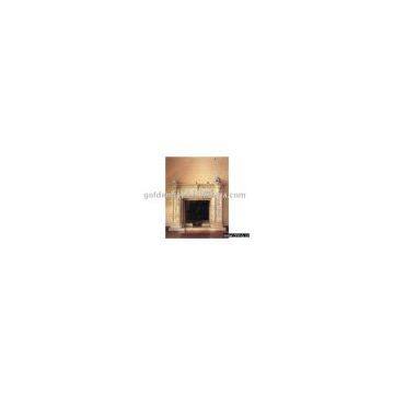 indoor fireplace