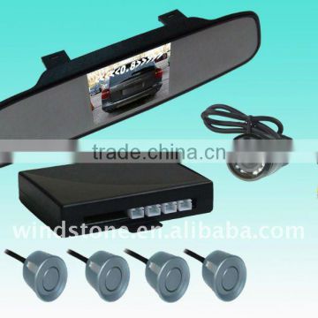 Rearview Parking Sensor with Wireless Camera Automobile Kit (RD738SC4)