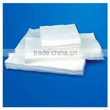 COTTON Filled Gauze Absorbent Dental/Medical Hot selling 100% cotton cutting Gauze Swab very cheap good quality medical gauze