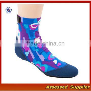 FXS152 Cheap Wholesale Custom Neoprene Beach socks Waterproof Sand Socks