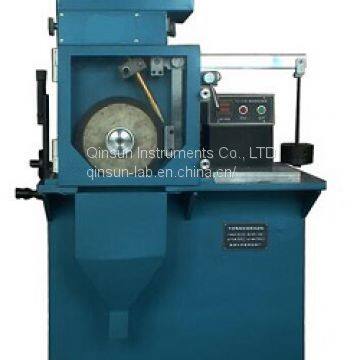 Rubber wheel abrasive wear tester