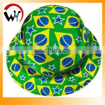 2014 world cup soccer fans pvc hat