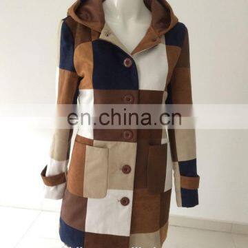 Ladies Suede Patched Jackt photo-5
