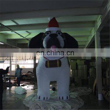Customized Outdoor Cartoon Husky Dog Animal Costume Inflatable for Christmas Decoration photo-3