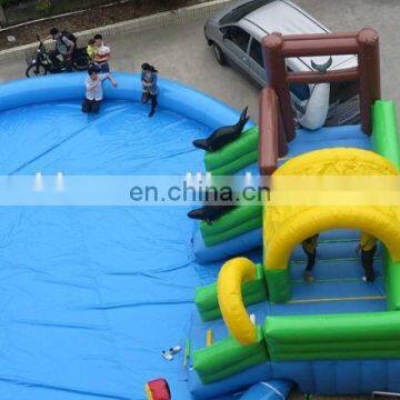 Hotsale Inflatable Pool Slide Water Park, Inflatable Water Sports Games W2014 photo-2