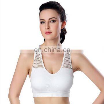 Four Way Stretch Women Yoga Bra With Build In Bra Support For Great Movement Ladies Seamless Sports Bra#1570