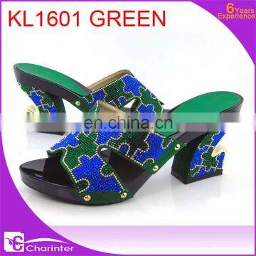 Wholesale Ladies Shoes Slipper Latest Slipper Shoes With Stones photo-2
