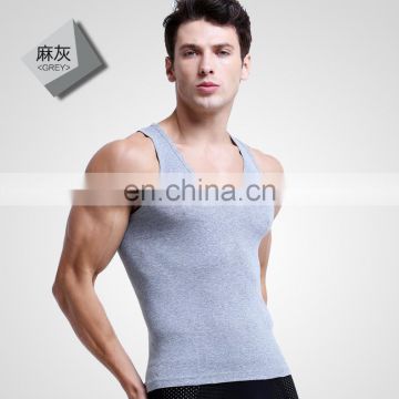 man's 100% cotton tank top fashion gym tank top/stringer tank top/workout tank top