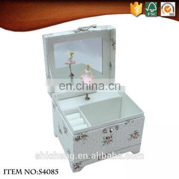 Bulk buy from China cosmetics flower magnetic fabric jewelry box