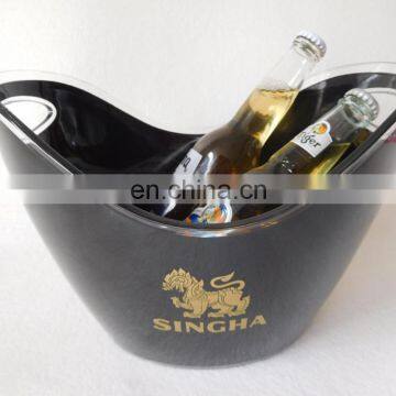 High Quality China Acrylic Champagne Ice Bucket With Handle photo-6
