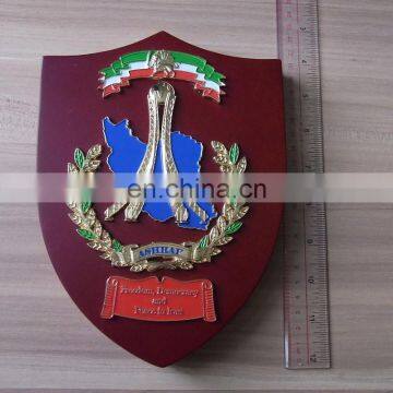 trophy award shield stand customized plaque souvenir