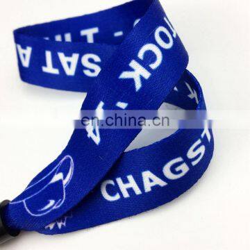 Custom Cheap Festival Woven Wristbands / Polyester Wristband / Fabric Wristbands photo-5