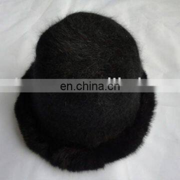 good felt ladies hat,Black wool felt floppy hat, Wool hat