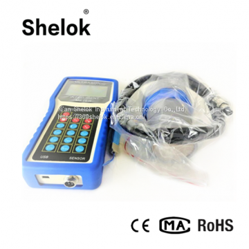 Portable ultrasonic fuel water level sensor meter