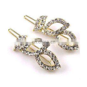 2013 newest fashion alloy rhinestone hair clip