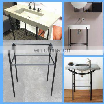 transitional bathroom washstand, vanity table frame