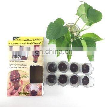 Furniture Feet Flexible Floor Protectors Furniture Legs 8 Pack