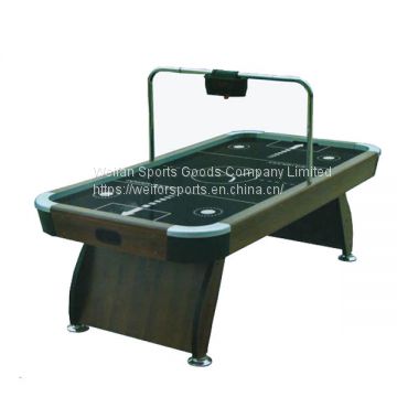 Air hockey tables