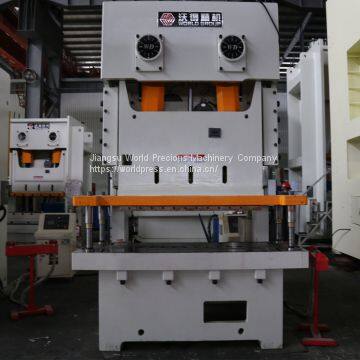 JH25 Series C-frame Two Point Power Press Double Crank Press Machine 250 Ton