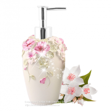 300ml Creative Garden Soap Liquid Lotion Shower Gel Bottle Sub-bottle Hotel Bathroom Supplies Resin Bottle Body Beautiful Gift photo-2