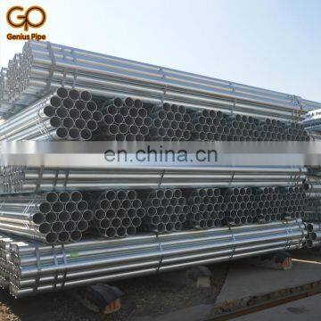 Round Diameter 30cm Section Shape and Bare 3pe Painted Surface Treatment Green Tube Galvanized Steel Pipe photo-2