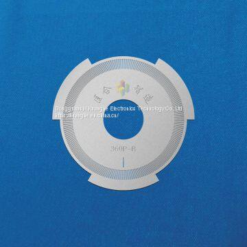 Gray Code, Absolute Code and Other Optical Code Plate Grating, Electronic Handwheel Metal Code Plate Rotating Grating Non-standard Processing SUS304 301 photo-3