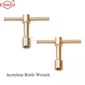 Acetylene Bottle Wrench non-sparking Aluminum bronze spanner  100*10mm