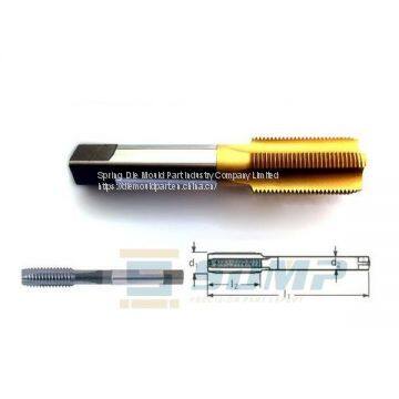 Hard alloy thread tap metric size