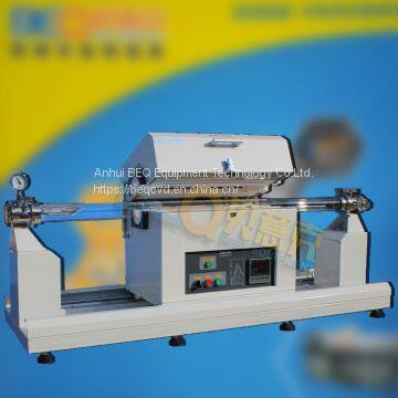 sliding tube furnace for rapid heating