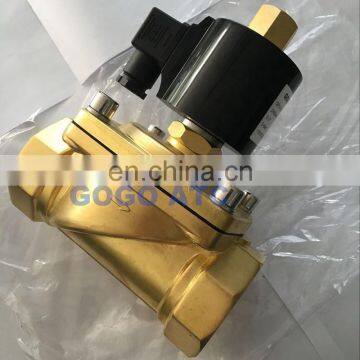 GOGO 2 Way Brass Normally Open Large 2 Inch Water Solenoid Valves for Irrigation Price Cheap 220v ac 50mm Zero Pressure Start photo-3