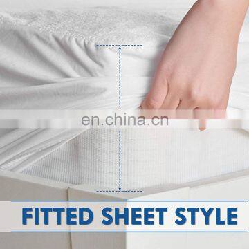 Soft Breathable Mattress Bed Protector Hypoallergenic Waterproof Mattress Protector photo-2