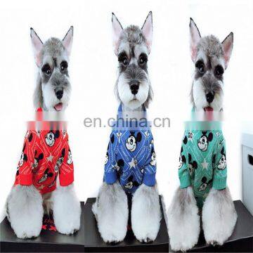 High stretch acrylic knit dogs sweater puppies luxury wool dog sweater