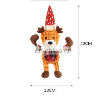 Christmas Elk Reindeer Husky Dog Stuffed Toy Christmas for Large Dogs photo-3