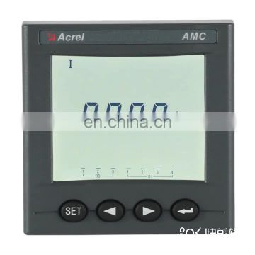 Acrel 300286.SZ AMC72L-DI lcd display DC ammeter current meter for telecommunications base stations