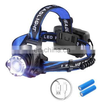 1000 Lumen ABS Rechargeable LED Headlamp Outdoor activities