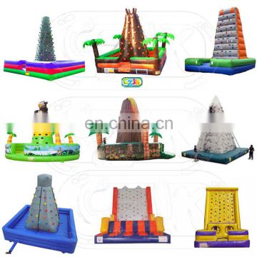 bounce house jumping bouncy castle bouncer inflatable climbing wall with blower