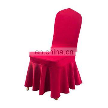 2020 Hot Sale Wholesale High Quality Strong Stretch Gold Spandex Wedding Chair Covers For Wedding Banquet Party And Hotel