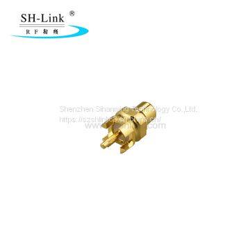 MMCX Vertical Thru Hole Plug Connector for PCB SH3.650.1325
