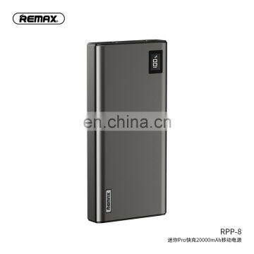 Remax 2020 New Arrival Portable Mini Fast Charging Ultra Thin Power Bank