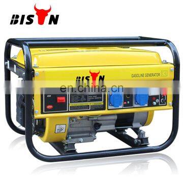 BS2500 BISON China Taizhou Home Use Standby 2kva generator motor Cooper Wire key start Gasoline Generator