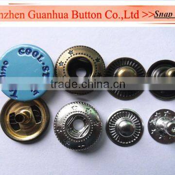 Nice enamel sanp button for clothing