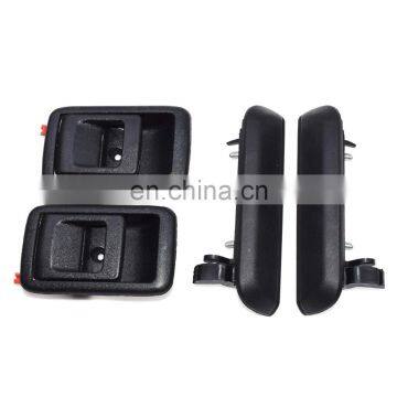 Interior Exterior Rear Left & Right 4Pcs Door Handles For Toyota Tercel 1995-98 6922016120 6920610070A 6920510070A photo-6