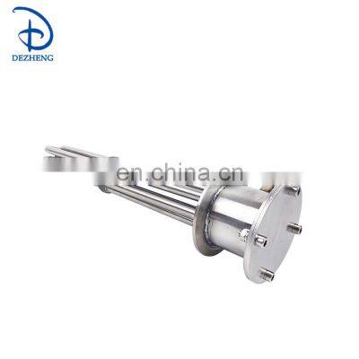 Industrial Heating Tube Element Flange Immersion Oil Heaters photo-4