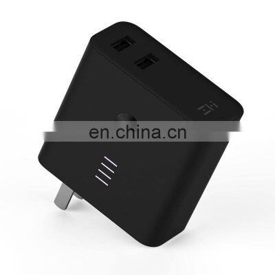 Xiaomi ZMI 2-in-1 5200mAh Wall Charger Plug Dual USB Two-Way Fast Charging Portable Power bank