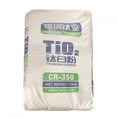 Direct factory price CR350 Chloride Rutile Titanium Dioxide Tio2 high purity white pigment top industrial grade hot sale