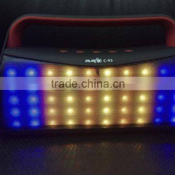 2016 new product with cool LED display Speaker