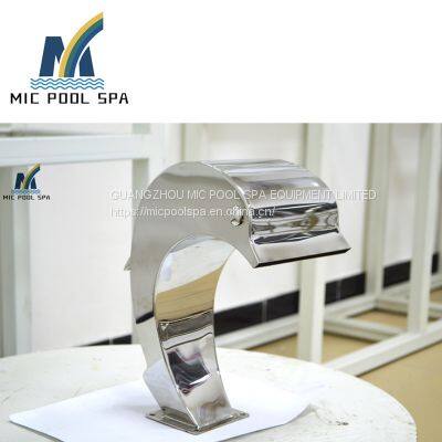 Outdoor Fountain Stainless Steel Swimming Pool Waterfall For Garden Water Blade Waterfall photo-5